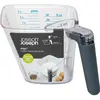 Image de Joseph Joseph Align 2-teiliges, gut lesbares Messbecher-Set, Verre mesureur, Transparent