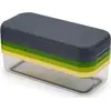 Image de Joseph Joseph Kit de préparation compact Multi-Prep 4 pièces, Râpe, Multicolore