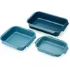 Image de Joseph Joseph Nest Oven Set of 3 Roasting Trays (Plateaux de cuisson), Moule à gâteau, Bleu