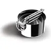 Image de Joseph Joseph 3er Set Space Steel Stielkasserolle, Poêle + casserole, Argent