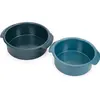Image de Joseph Joseph 2er Set Nest Bake Backform Kuchen antihaftbeschichtet, Moule à gâteau, Bleu
