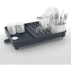 Image de Egouttoir extensible avec bonde Joseph Joseph Extend 85040, Gris / Blanc