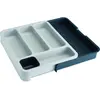 Image de Joseph Joseph Magasin de tiroirs, Range-couverts, Blanc, Gris