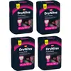 Image de Huggies Couches de nuit Jumbo-Pack Girl 4-7 ans (Taille M, Pack mensuel, 64 pcs)