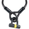 Image de Oxford Loop Lock15 Anti-Diefstal Kabel + Mini Hangslot - 15mm x 2.0m