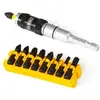 Image de DeWalt, Embouts, Juego de puntas de atornillado Impact Torsion con punta guía pivotante (10 piezas) Silver (Porte-embout)