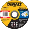 Image de DeWalt, Lame de scie, Dewa Disque à tronçonner DT43906QZ Acier inoxydable plat 125x1,6mm