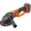 Image de Black & Decker, Meuleuse d'angle, Meuleuse d'angle sans fil BCG720M1 (125 mm)