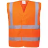Image de Portwest, Gilet, Gilet de sécurité, orange vif EN ISO 20471 Cl. 2, 100% PL, taille S/M (M, S)
