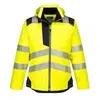 Image de Portwest, Garçons, Vestes de pluie, Veste de pluie haute visibilité avec capuche jaune XS, Jaune, (XS)