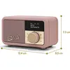 Image de Roberts Revival Petite 2 (DAB, DAB+ DAB, FM, Bluetooth), Radio, Pink