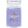 Image de Yankee Candle, Bougie parfumée, Duftkerze Lilac Blossoms Signature Large Jar (567 g)