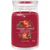 Image de Yankee Candle, Bougie parfumée, Pomme rouge Wreath (567 g)