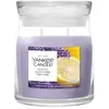 Image de Yankee Candle Bougie Dried Lavender & Oak Medium 368 G