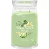 Image de Yankee Candle, Bougie parfumée, Duftkerze Vanilla Lime Signature Large Jar (567 g)