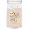 Image de Yankee Candle, Bougie parfumée, Duftkerze Vanilla Crème Brûlée Signature Large Jar