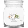 Image de Yankee Candle, Bougie parfumée, Duftkerze Coconut Beach Signature Medium Jar