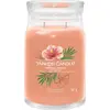 Image de Yankee Candle, Bougie parfumée, Bougie parfumée Tropical Breeze Signature Large Jar
