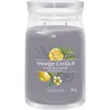 Image de Yankee Candle, Bougie parfumée, Duftkerze Black Tea & Lemon Signature Large Jar