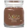 Image de Yankee Candle, Bougie parfumée, Bougie parfumée Praline & Birch Signature Medium Jar