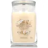 Image de Yankee Candle, Bougie parfumée, Duftkerze Soft Wool & Amber Signature Large Jar (567 g)