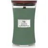 Image de WoodWick, Bougie parfumée, Mint Leaves & Oak (610 g)