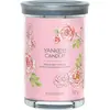 Image de Yankee Candle, Bougie parfumée, Bougie parfumée Fresh Cut Roses Signature Large Tumbler (567 g)
