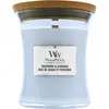 Image de WoodWick, Bougie parfumée, Bois de sauge et posidonie (275 g)