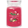 Image de Yankee Candle, Bougie parfumée, Bougie parfumée Holiday Cheer Signature Large Jar (567 g)