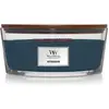 Image de WoodWick, Bougie parfumée, Bougie parfumée Antiquarium Ellipse (453.60 g)