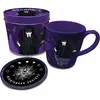 Image de Pyramid, Vaisselle + couverts pour enfants, MERCREDI - Nightshades & Ravens - Boîte métal, mug & sous verre