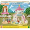 Image de Sylvanian Families Jardin d'enfants d'aventure Bac à sable et piscine avec personnage