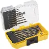 Image de DeWalt, Foret, Jeu de forets hélicoïdaux HSS (1 mm, 1,5 mm, 10 mm, 12 mm, 2 mm, 2,5 mm, 3 mm, 3,5 mm, 4 mm, 4,5 mm, 5 mm, 6 mm, 7 mm, 8 mm, 9 mm)