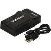 Image de Duracell Chargeur avec câble USB pour batterie GoPro Hero 5 et 6 (Chargeur de batterie d'appareil photo), Alimentation pour appareil photo, Noir