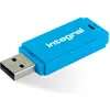 Image de Integral 64GB USB2.0 DRIVE NEON BLUE (64 Go, USB-A), Clé USB, Bleu