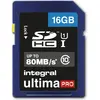 Image de Integral Ultimapro Sdhc/Xc Uhs-I U1 Sd (16 Go, SDHC, U1, UHS-I), Carte mémoire