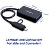Image de Integral INCRMULTI3.2ACR (USB-C, USB-C 3.2 Gen 1), Lecteur de carte mémoire, Noir