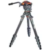 Image de 3 Legged Thing Legends Jay & AirHed Cine Arca (Carbone, Métal), Trépied, Noir, Gris