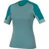 Image de Endura, Femmes, Maillot de cyclisme, Maillot GV500 pour femme (manches courtes) (L), Turquoise, L