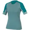 Image de Endura, Femmes, Maillot de cyclisme, Maillot GV500 pour femme (manches courtes) (XS), Vert, XS