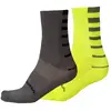 Image de Endura Chaussettes Stripe Coolmax® 2 Paires