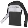 Image de Endura, Hommes, Maillot de cyclisme, Maillot MT500 Burner Lite (manches longues) (XL), Gris, Blanc, Noir, XL