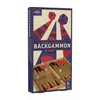 Image de Jeu classique Professor Puzzle Backgammon Bois Vintage