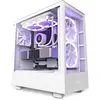 Image de NZXT H5 Elite (ATX, mATX, Mini-ITX), Boîtier PC, Blanc