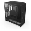 Image de Boîtier PC NZXT H9 FLOW 2025 moyen tour noir avec panneau latéral et avant verre trempé