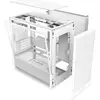 Image de NZXT H3 Flow (2025) All White Midi Tower ATX Gaming Gehäuse weiss mit Glasfenster (mATX, Mini-ITX), Boîtier PC, Blanc