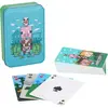 Image de Paladone Products Mojang Studios - Minecraft - Cartes à jouer avec boîte de rangement en métal animaux (Allemand)