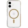 Image de Evo Tech21 - Crystal - Coque - iPhone 16 - MagSafe - Or (Apple iPhone 16), Coque pour téléphone portable, Transparent, Or