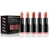 Image de Makeup Revolution, Rouge à lèvres + gloss, Collection de rouges à lèvres nude mat ( 5 (Nudes mates)