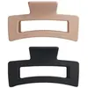 Image de REVOLUTION Rectangle Matte Clip Nude/Black Haarspelden